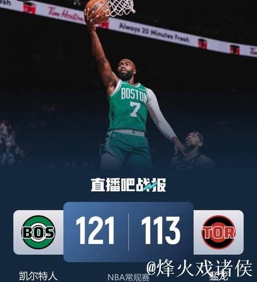 布朗30+8英格拉姆30分 凯尔特人力克猛龙豪取五连胜 布朗30+8英格拉姆30分 凯尔特人力克猛龙豪取五连胜